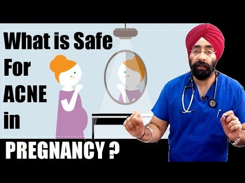 Rx Pimple # (Hindi) Safe Treatment For Pregnancy ACNE गर्भावस्था मे पिम्पल्स का इलाज DrEducation