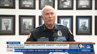 EPPD chief backs officers involved in viral arrest