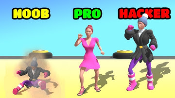 Weather Run! Gameplay - NOOB vs PRO vs HACKER (iOS/Android)