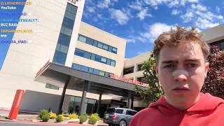 i went to the hospital