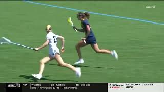 Women's Lacrosse Highlights at Johns Hopkins (April 14)