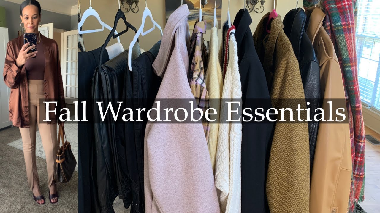 FALL WARDROBE ESSENTIALS for Warm Climates | Fall Wardrobe Must Haves | Fall Wardrobe Basics