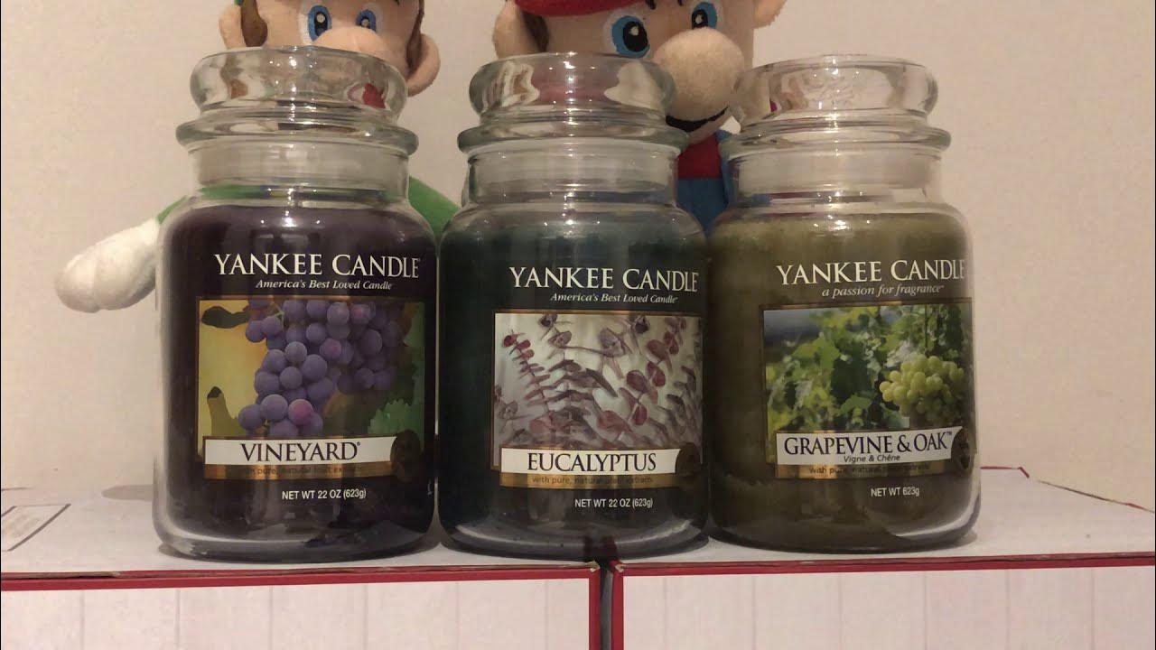 YANKEE CANDLE VINEYARD COLLECTION REVIEW 🍇🍇 YouTube