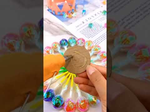 Video Làm vòng đu quay kẹo- how to make candy ferris wheel... - youtube