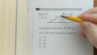 how to handle 30-60-90 triangles on the SAT