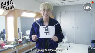Eng 161105 Bangtan Bomb This Is How V Warms Up His Voice Before Singing