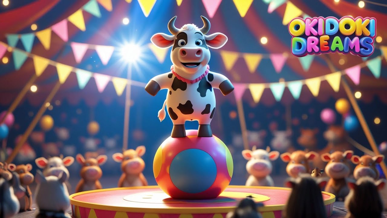 🐮 Daisy the Dancing Cow | A Dance Party in the Barn - YouTube