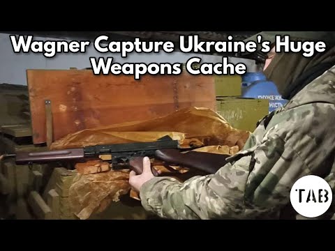 Wagner Finds Only Antique Weapons In Ukraine's Underground Weapons Cache
