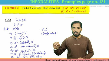 Inequalities example 4,5,6 class 9 advance mathematics exercise 5.1   #inequalitiesexamples
