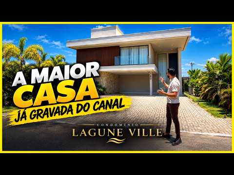 A MAIOR casa que já foi GRAVADA aqui no canal! Lagune Ville - Feira de Santana!