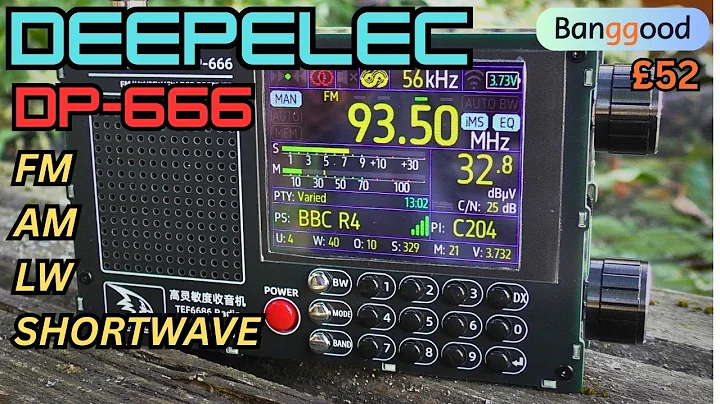 Deepelec  NXP TEF6686 High Sensitivity FM & Shortwave Radio. Its decent.