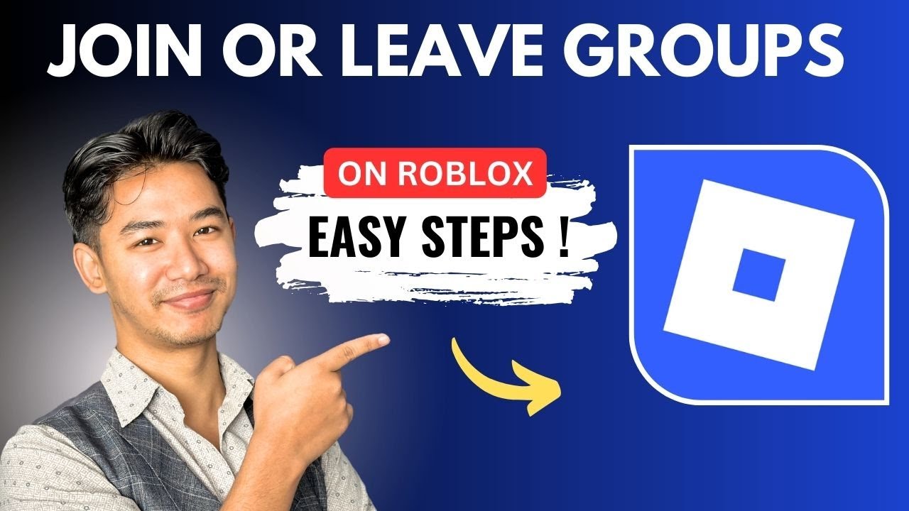 How To Join Or Leave Groups On Roblox YouTube 
