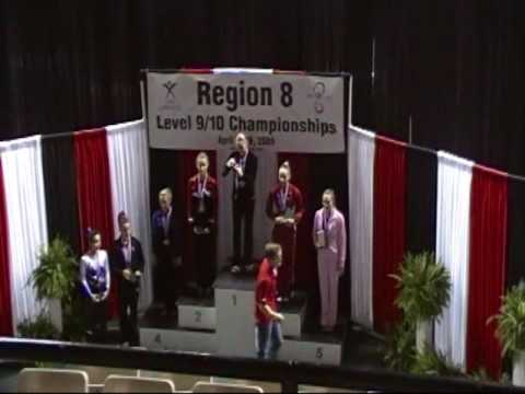 Alyssa Nolan Gymnastics - 2009 Region 8 Championsh...