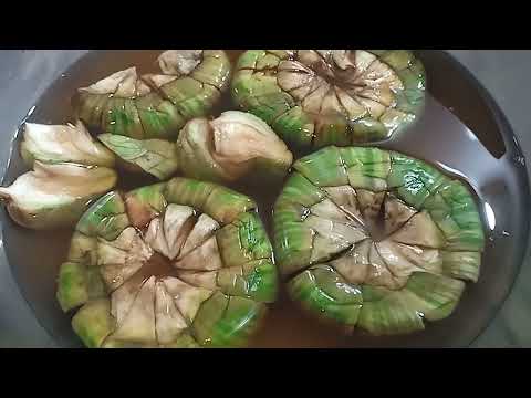 CÀ BÁT XANH MUỐI CẢ QUẢ GIÒN NGON ĐƯA CƠM.