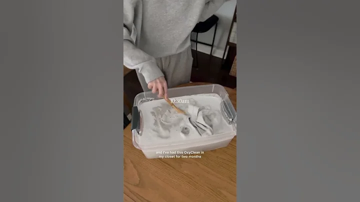 Truly shocked 🤯 We're obsessed with this transformation! Keep your whites bright all year long!