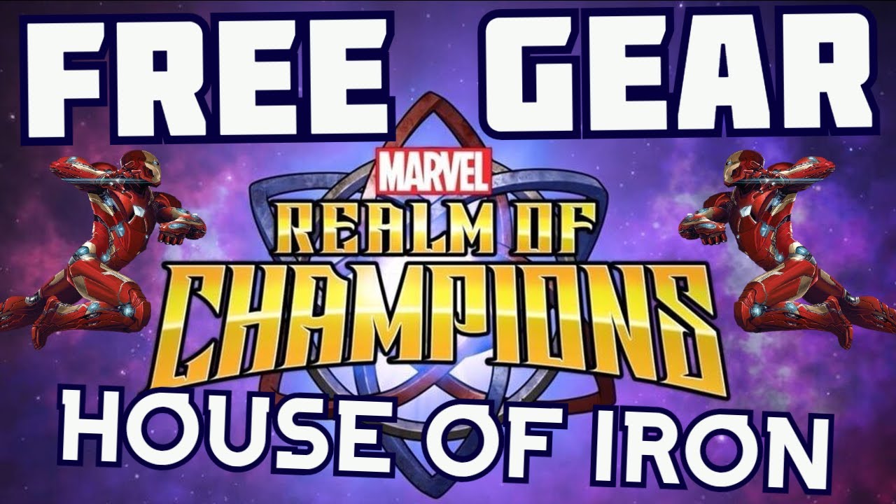 FREE GEAR - House of Iron - Marvel Realm Of Champions