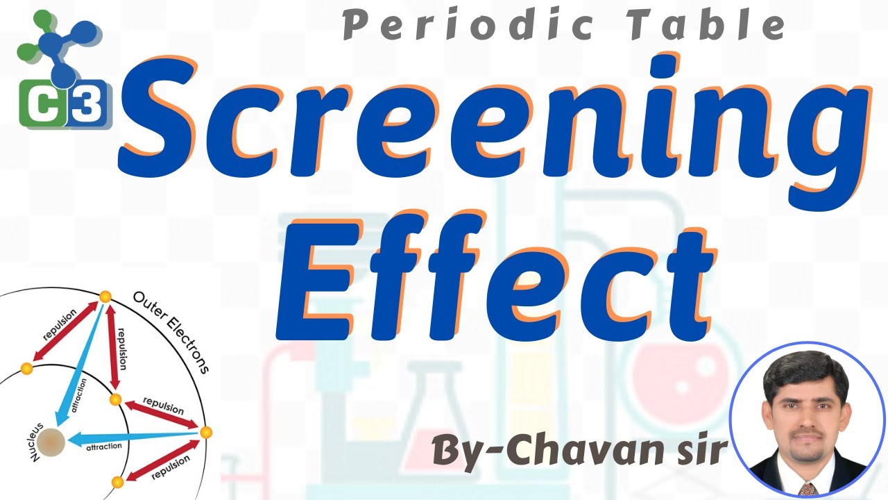 SCREENING EFFECT | SHIELDING EFFECT | PERIODIC TABLE | NEET | JEE - YouTube