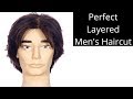 Perfect Layered Men's Haircut Tutorial - TheSalonGuy