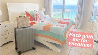 PACK WITH ME FOR VACATION! || FAMILY BEACH VACATION SUMMER 2018