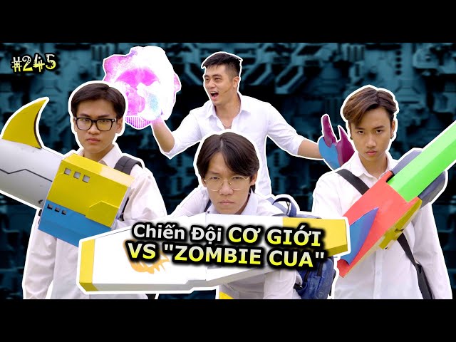 [VIDEO # 245] Biến Hình Chiến Đội Cơ Giới VS. Zombie | Ping Lê class=