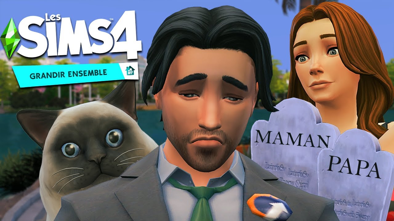 Mes parents meurent.. 😪 | SIMS 4 Grandir Ensemble | 21/03/23