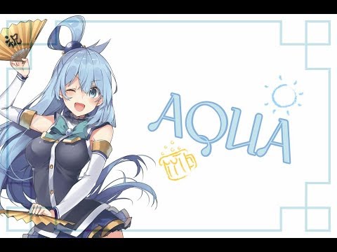 ☼ Drinking with Water Goddess Aqua ☼ Konosuba ASMR with Tavern Ambiance
