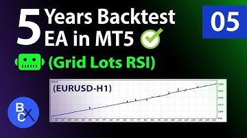 💎5 Years Backtest on EA in Metatrader 5 (MT5) - Profitably EA: Grid Lots RSI [EP.05]