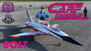 BOLT - CARF MODELS - RC HIGH SPEED JET PLANE 500KMH - BY MAX CHRUBASIK - JETS OVER DELAND