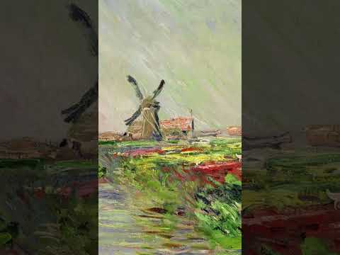 Monet's third trip to Holland was all for the tulips