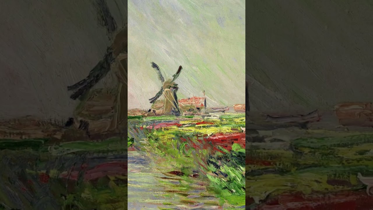 Monet's third trip to Holland was all for the tulips