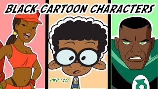 My Favorite Black Cartoon Characters - Drawing With Ben #10