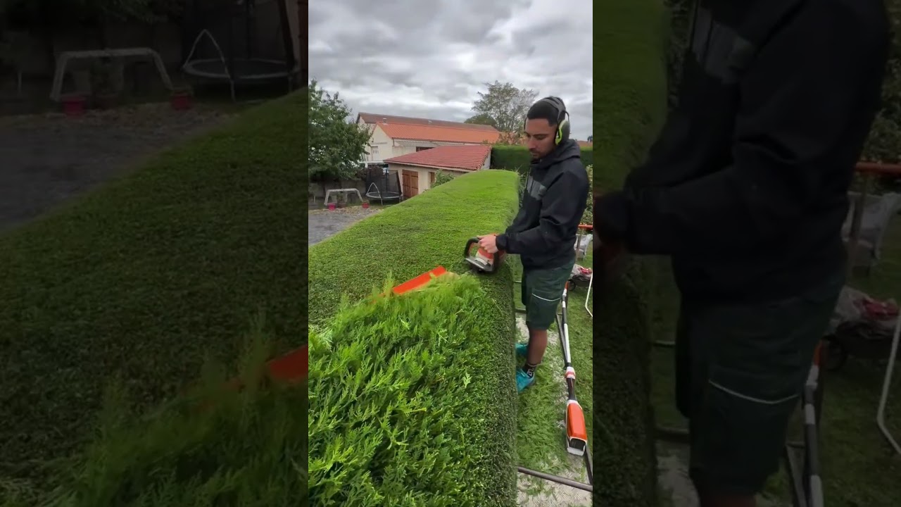Extremely Satisfying Lawn Grass Cutting – Perfectly Even and Smooth!