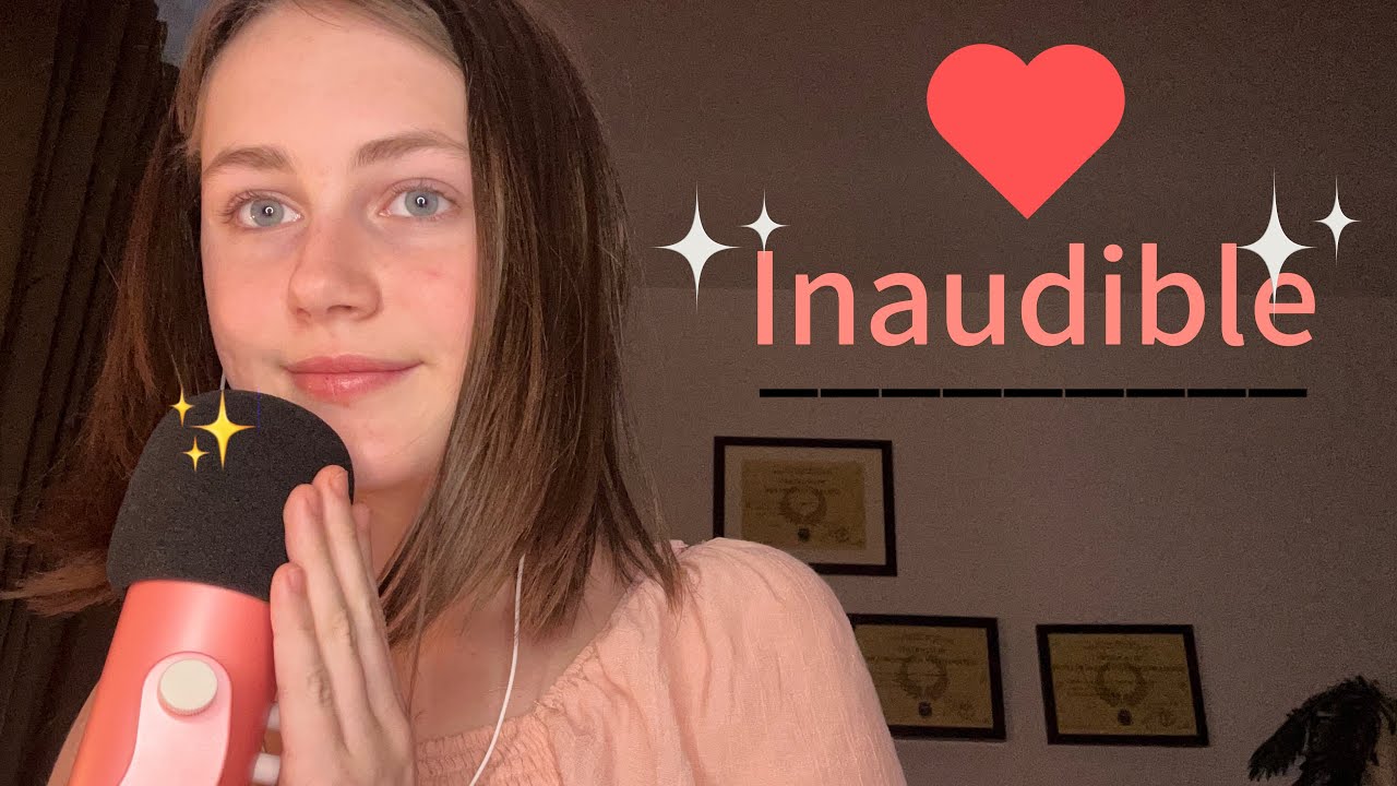 ASMR: INAUDIBLE ✨ + scratching micro
