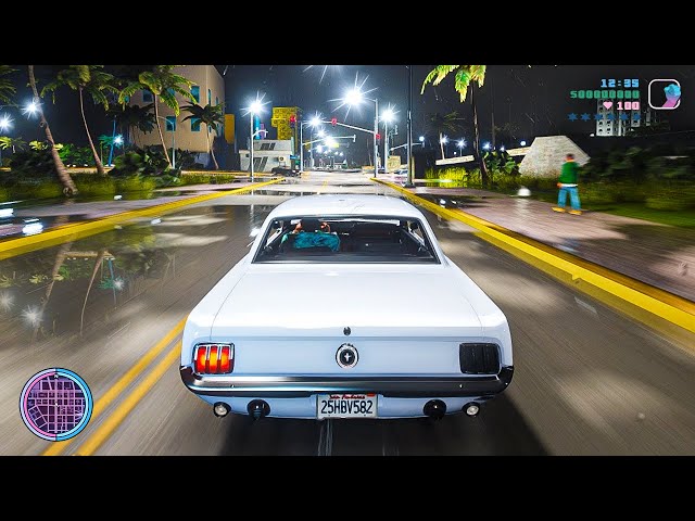 GTA: Vice City 2020 Remastered Gameplay! 4k 60fps Next-Gen Ray Tracing  Graphics [GTA 5 PC Mod] 