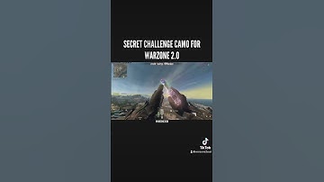 Complete the Warzone 2 Secret Challenge to Unlock this fire Camo #mw2 #warzone2 #mwii #callofduty
