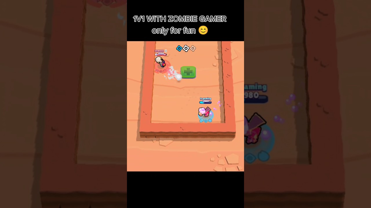 1V1 WITH ZOMBIE GAMER|