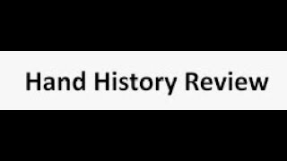 Hand History Review using MDA for every street