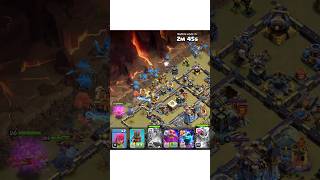 Using Dragon in War (Attack No.2) 💥 #shorts #coc #ytshorts #cocwar #dragonduke