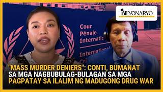 Kristina Conti, Pinatutsadahan Ang M Murder Deniers Sa Ilalim Ng Madugong Drug War Agenda