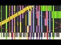 [Black MIDI] Synthesia – Dream Battle | 142,000 notes ~ Everither