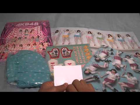 【AKB48　2013年オフィシャルカレンダーBOX】開封動画！！
