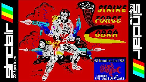 STRIKE FORCE COBRA -=Classic Gaming=- Walkthrough, ZX Spectrum