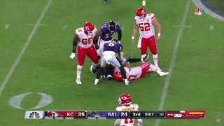 Every Patrick Mahomes interception of the 2021-2022 season.  (So far)