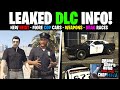 LEAKED UPCOMING GTA ONLINE DLC - New Heist, New Police Cars, New Weapons, Christmas Events &amp; MORE