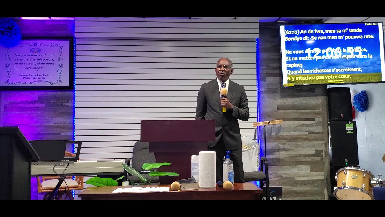 Ambassador of Jesus Christ Preche ak Past. Mario