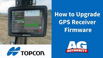 Topcon X Series - How to Upgrade GPS Receiver Firmware