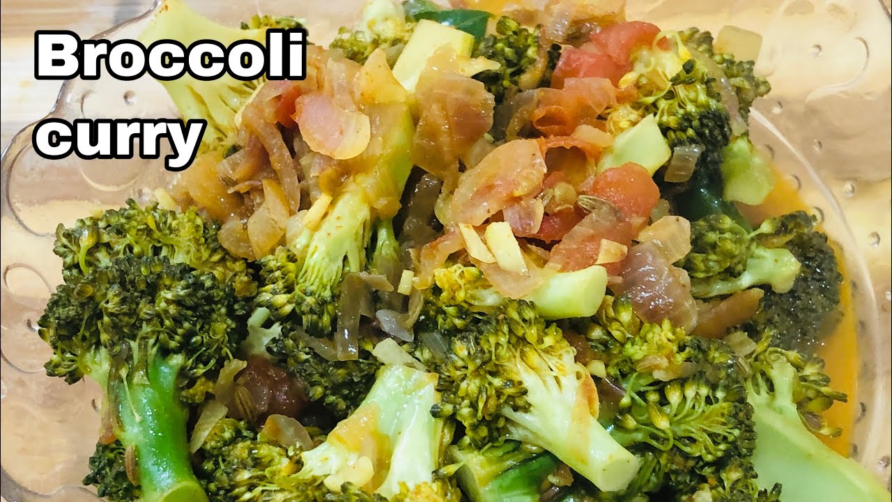 Broccoli curry Veg gravy for chapathis ப்ரோக்கோலி கிரேவி Healthy