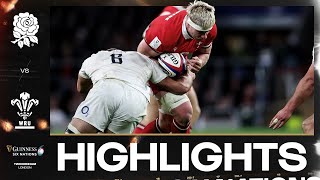 HIGHLIGHTS | 🏴󠁧󠁢󠁥󠁮󠁧󠁿 ENGLAND V WALES 🏴󠁧󠁢󠁷󠁬󠁳󠁿 | 2024 GUINNESS MEN'S SIX NATIONS RUGBY