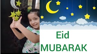 EID Activities for kidz.....easy and interesting moon and stars making activity.......