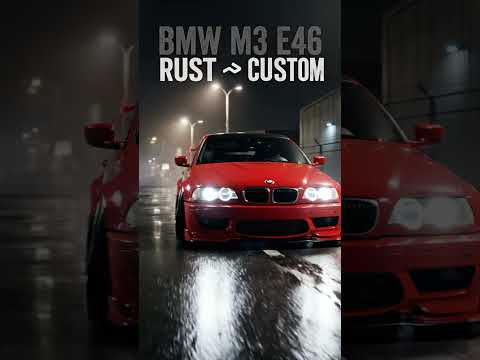 BMW E46 변신: 녹슨 차에서 풀 튜닝카로 🔥